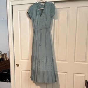 Sonoma Dusty Blue Midi Dress